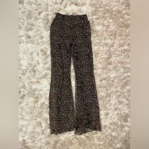 Bershka Cheetah print mesh Pants